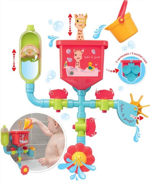 Софи забавна играчка за баня "Funny plumbing"