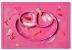 Ezpz подложка за хранене Happy mat в розов цвят