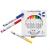 Jaq Jaq Bird Wishy Washy Markers: Цветни, маслени маркери 9 броя