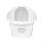 Shnuggle - световно-награждавана бебешка вана за къпане с клапа - Бяло-сива