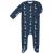 Fresk: Цяла пижама с ританки от 100% органичен памук - Giraf indigo blue
