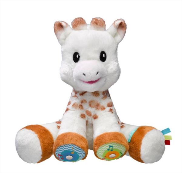 Sophie Giraffe:Touch and Play - Иновативна плюшена играчка развиваща сетивата за до 100+ участника