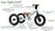 Trybike Винтидж Триколка, която се превръща в колело за баланс Червена - Red