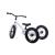 Trybike Винтидж Триколка, която се превръща в колело за баланс Бяло