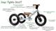 Trybike Винтидж Триколка, която се превръща в колело за баланс Бяло