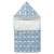 Fresk: Спално чувалче за пътуване 100% органичен памук - Whale blue fog