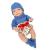 Magic baby кукла "Jenny blue hat"