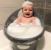 Shnuggle - световно-награждавана бебешка вана за къпане с клапа