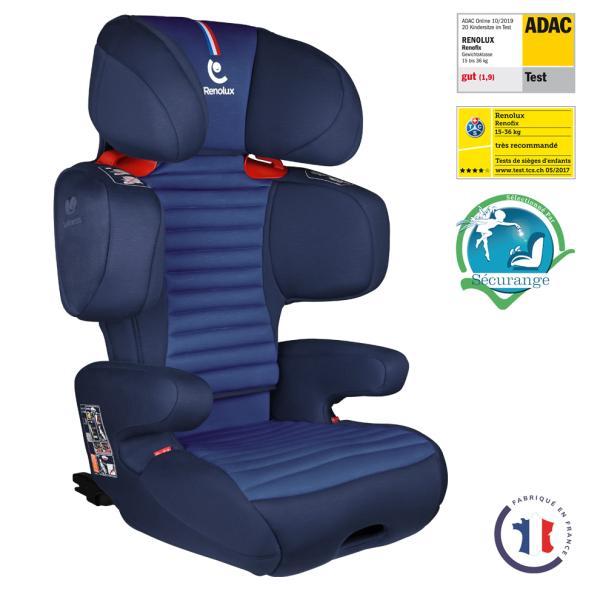 Renolux: Столче за кола с технологията Softness® 15-36 kg (с изофикс ) Renofix Ocean