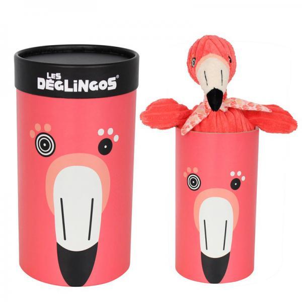 Delingos Кадифено Фламинго в кутия "FLAMINGOS"