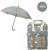Fresk: Голяма раничка 36x26 см + чадър  от рециклируеми материали Hedgehog
