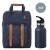 Fresk: ОФЕРТА Малка раница 28x21cм + Стоманен термос със сламка 350ml - Indigo dots