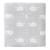 Fresk: Памучни пелени 120x120cm комплект 2 броя Whale Gray fog
