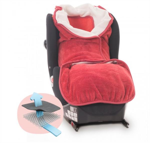 AeroMoov Air Wrapper – дишащ поларен чувал тип одеяло за кош/стол за кола