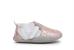 Bobux iWalk Aktiv: Детски кожени обувки - Abstract Pink & Silver