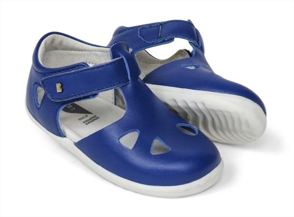 Bobux: Step up (No: 18-22) Zap Sandal Blueberry