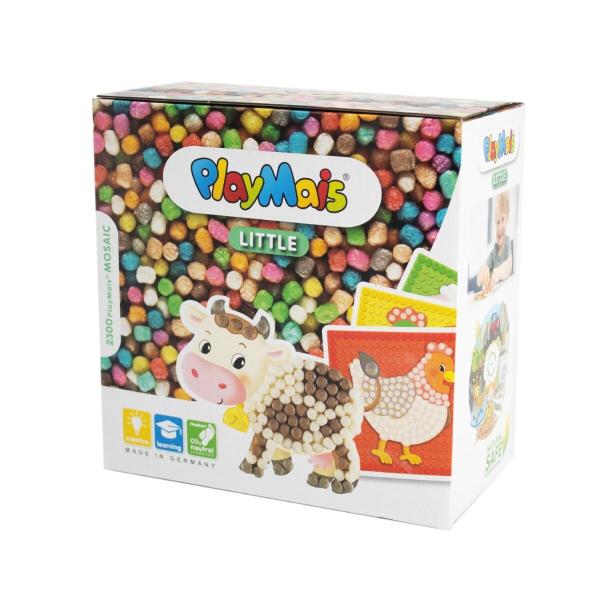 Playmais: Крафт игра за моделиране с 6 шаблона - Малка ферма