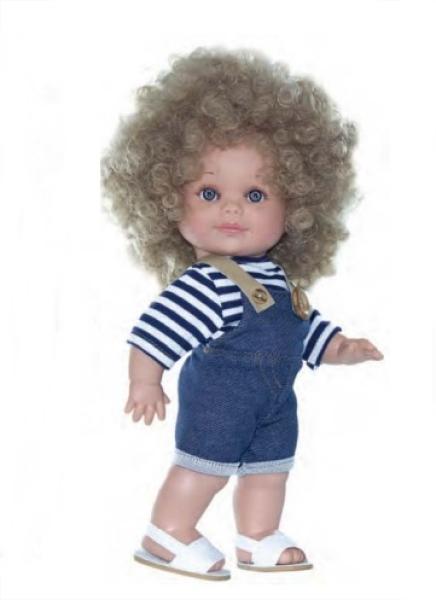 Magic baby кукла Betty с къдрава коса и гащеризон