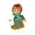 Magic Baby Gestito - Средновековен женски елф с маслено зелена рокля
