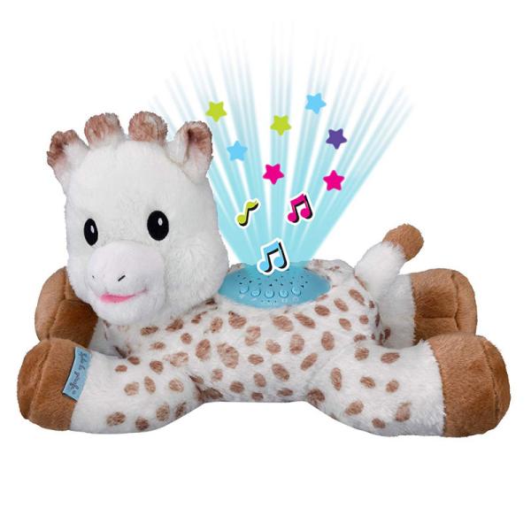 Софи жирафчето 3 в 1 музикална нощна лампа плюшена играчка