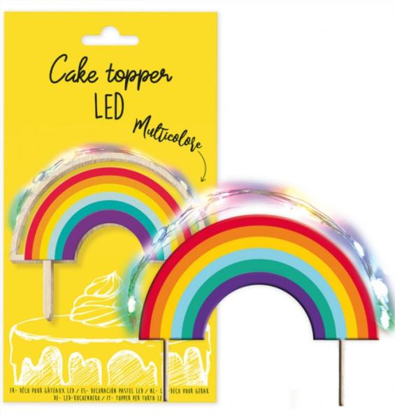 Scrap Cooking Led украса за торта ''Rainbow '"