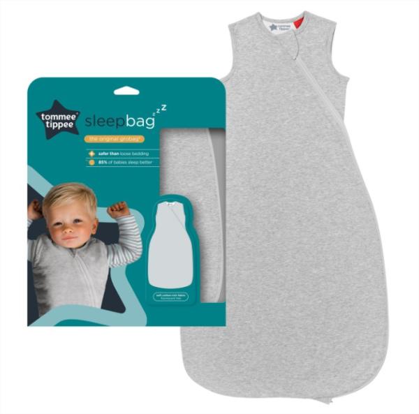 GroSnuggle Чувал за повиване  2.5 tog (температура 16-20°C) 6-18 месеца Sky Grey Marl