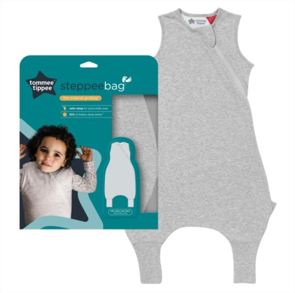 Grobag Steppee / Спален чувал с крачета 2.5 tog 18-36 месеца Sky Grey Marl