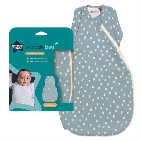 Gro Swaddlebag Спален чувал за повиване 2.5тог (температура 16-20°C) 3-6 месеца - Navy Speck