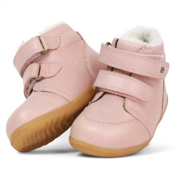 Bobux: Step up Timber Arctic Boot есенно/зимни обувки с вълна Мерино - Dusk