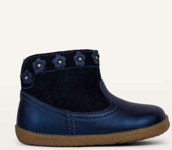 Bobux: Step up Daisy Boot: ботуши за прохождане Navy Shimmer