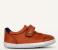 Bobux: Step up Ryder Trainer: Обувки за прохождане от естествена кожа - Paprika + Navy