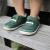 Bobux: Step up Ryder Trainer: Обувки за прохождане от естествена кожа - Forest + Black