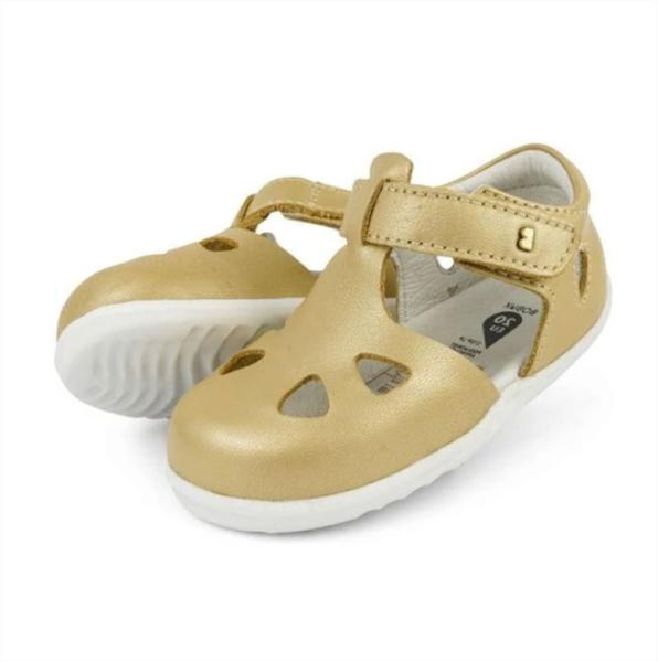 Bobux: Step up (No: 18-22) Zap Sandal Gold