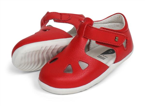 Bobux: Step up (No: 18-22) Zap Sandal Red