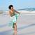 Dock & Bay: Бързосъхнеща плажна кърпа Cabana - Narabeen Green
