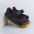 Bobux iWalk Driftwood: Детски кожени сандали - Navy