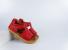 Bobux iWalk Mirror: Детски кожени сандали - Red