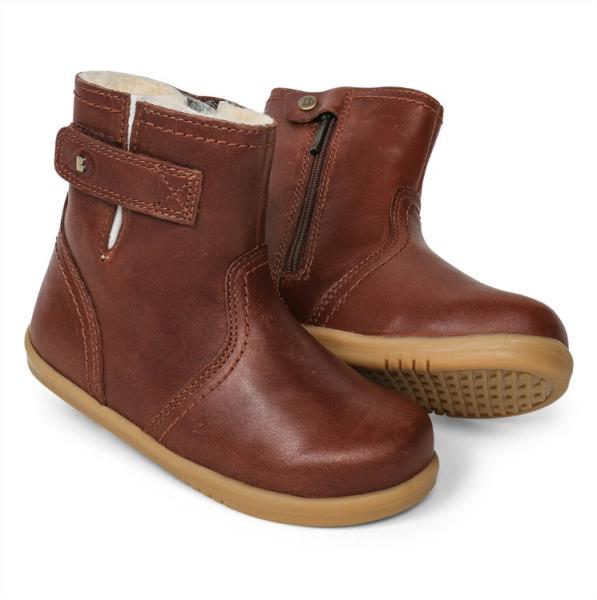 Bobux: iWalk Tahoe Arctic: Детски ботуши с подплата от вълна Мерино - Toffee