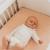 Aerosleep - чаршаф с ластик за бебешко легло в цвят праскова
