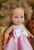 Magic baby кукла Betty с къдрава коса и розова рокля
