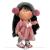 Ръчно изработена кукла от Испания -  Мия със шапка с помпони в кутия