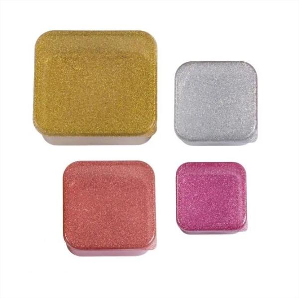 A little lovely company: Комплект кутии за храна - Gold blush Glitter