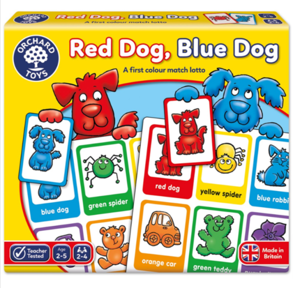 Orchard Toys: Червено куче, синьо куче