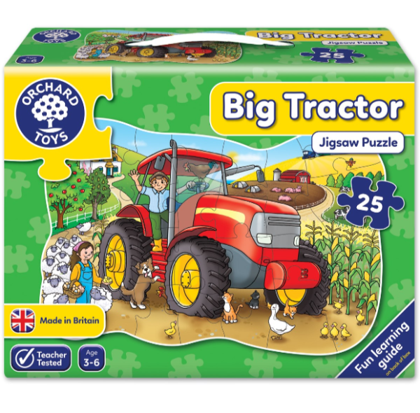 Orchard Toys: Голям трактор - Пъзел