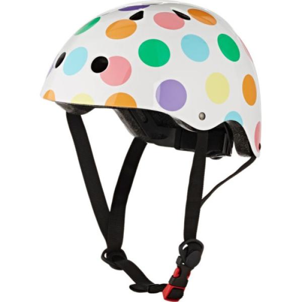 Kiddimoto Детска каска - Pastel Dotty