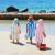 Dock & Bay: Бързосъхнещо детско пончо - Malibu Pink