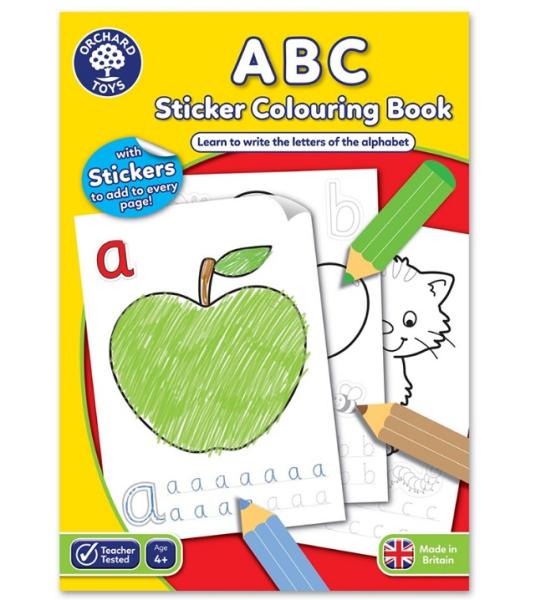 Orchard Toys: Книжка за оцветяване - ABC