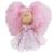 Ръчно изработена кукла от Испания - Мия Cotton Candy с розова коса