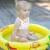 Swim Essentials: Надуваем басейн Ø60см. с две въздушни камери за бебета от 0 месеца - "Yellow"