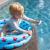 Swim Essentials: Надуваем басейн Ø60см. с две въздушни камери за бебета от 0 месеца - "Crab"